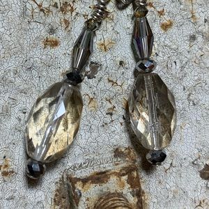 💄Crystal earrings handmade by Susan Ray